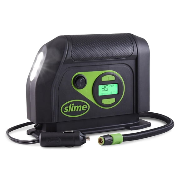 Gonfleur de pneu digital avec lumière DEL de Slime