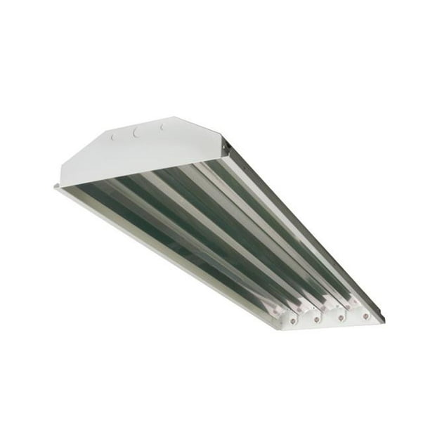 4 Lamp 54W T5 High Bay Fluorescent Fixture