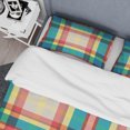 thumbnail image 4 of Designart 'Tartan Geometrical Texture III' Mid-Century Duvet Cover Set, 4 of 5