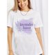 thumbnail image 2 of Vibrant Letter & Plant Print Crew Neck T-Shirt - Soft, Breathable, Short Sleeve Top for Spring & Summer - Women's Casual Clothing for Everyday Wear, 2 of 6
