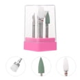 thumbnail image 3 of Juego de 7 brocas para uñas, herramientas para recortar cabezas de uñas con estuche de almacenamiento, 3 of 5