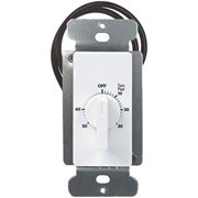Prime Wire & Cable TNIW060-RC In-Wall Spring Wound Timer, White