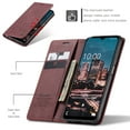 thumbnail image 2 of Galaxy A14 5G Wallet Case, TECH CIRCLE PU Leather Flip Folio Case with Card Holders RFID Blocking Kickstand Shockproof TPU Inner Shell Phone Cover for Samsung Galaxy A14 5G 6.6 inch 2023, Winered, 2 of 10