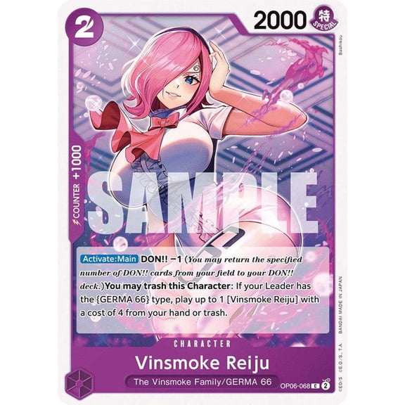 One Piece Wings of the Captain Common Vinsmoke Reiju OP06-068
