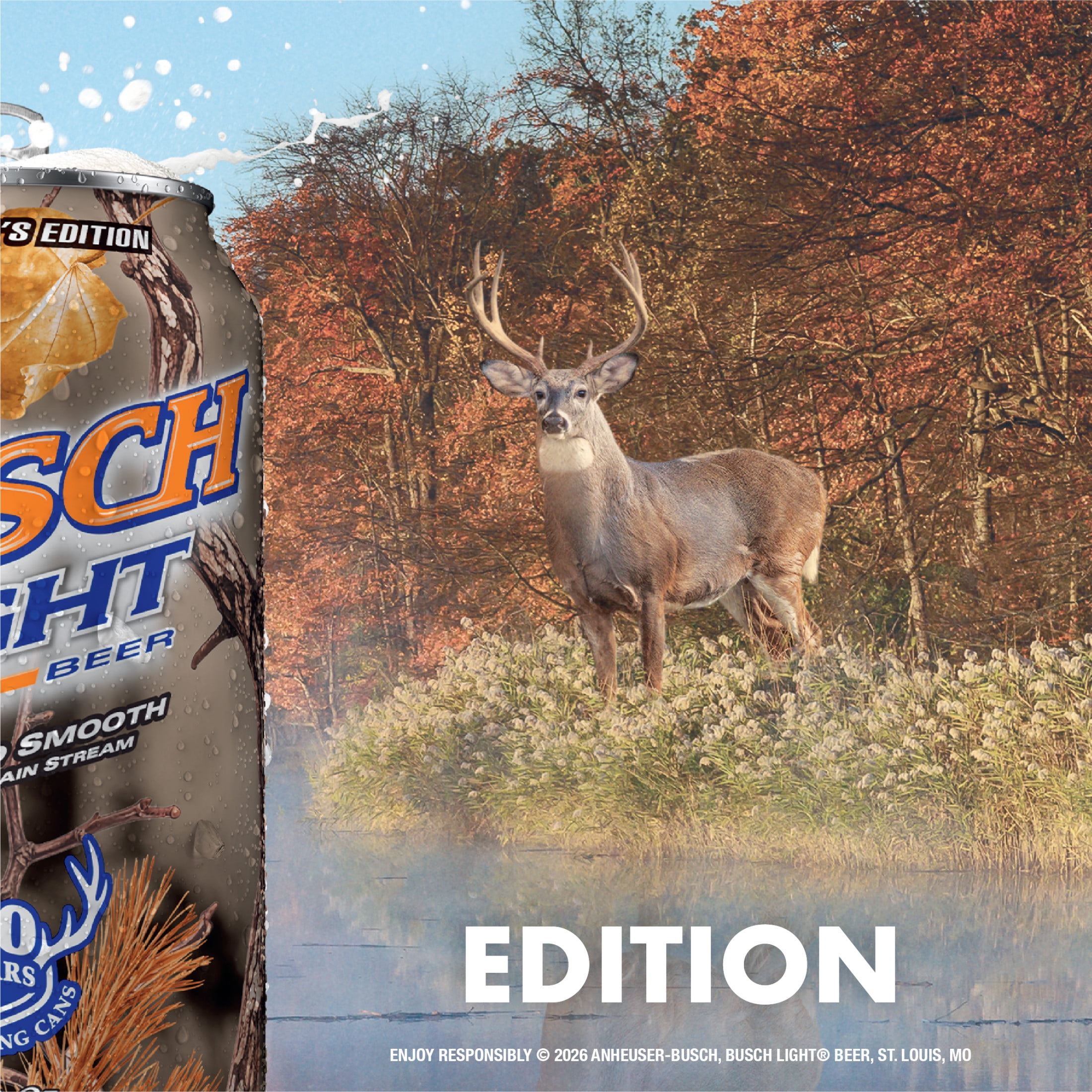 Busch Light American Light Lager Beer 30 Pack 12 fl oz Aluminum