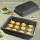 thumbnail image 4 of Naiovety Molde de pastel de acero al carbono, forma Rectangular antiadherente, pan, pollo asado, molde reutilizable resistente al calor, Herramientas y accesorios para hornear METRO/32 CM * 22 CM, 4 of 6
