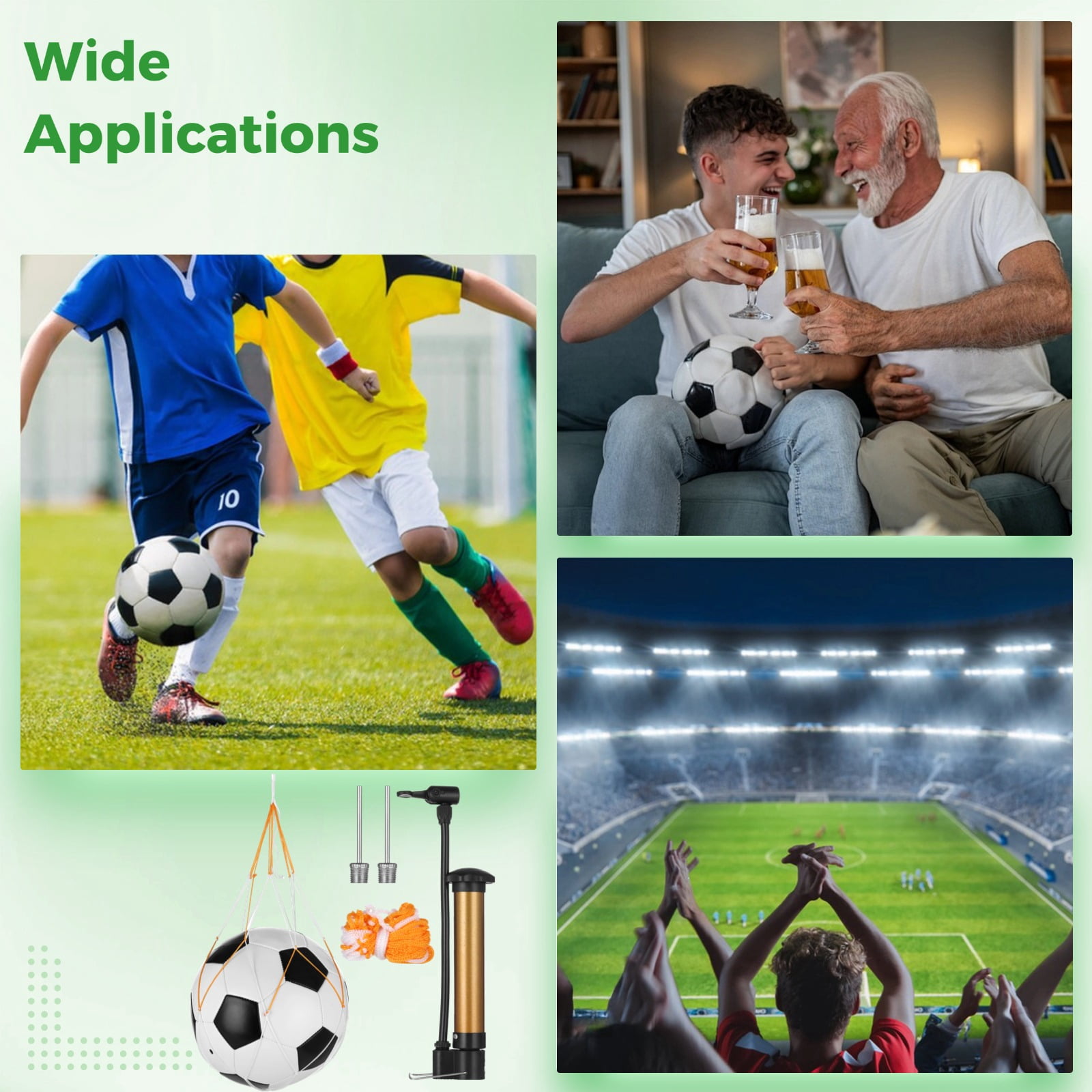 6Pcs Soccer Training Balls