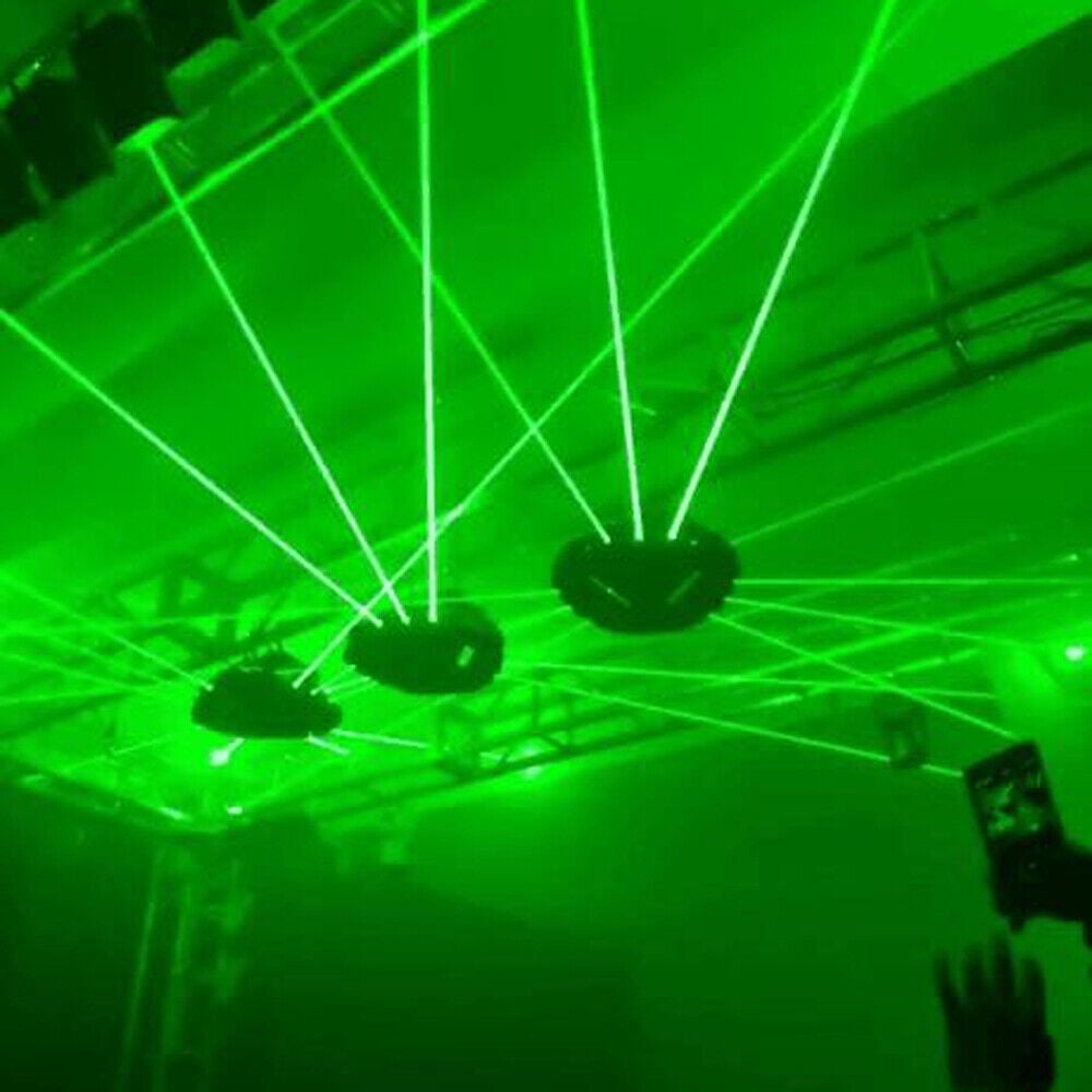 9 Eyes Beam Laser Moving Head Light Full Color RGB DJ Stages Lighting Fixture US