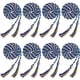 thumbnail image 1 of Guardurnaity Paquete de 8 cordones largos de graduación en azul claro y blanco para cordones de honor de graduación 2025. Disfraces de disfraces mi, 1 of 6