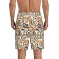 thumbnail image 3 of Daiia Floral Paisley Mens Woven Stretch Pajama Short,Short Pajama Pants-3X-Large, 3 of 9