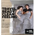 thumbnail image 4 of Tough Outdoors Adult Sleeping Bag Liner - Travel Sheets for Backpacking, Hotels, Hostels - Lightweight Camping Liners, 4 of 6