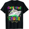Mardi Gras Cruise Cruising Mask Cruise Ship Party Costume T-Shirt
