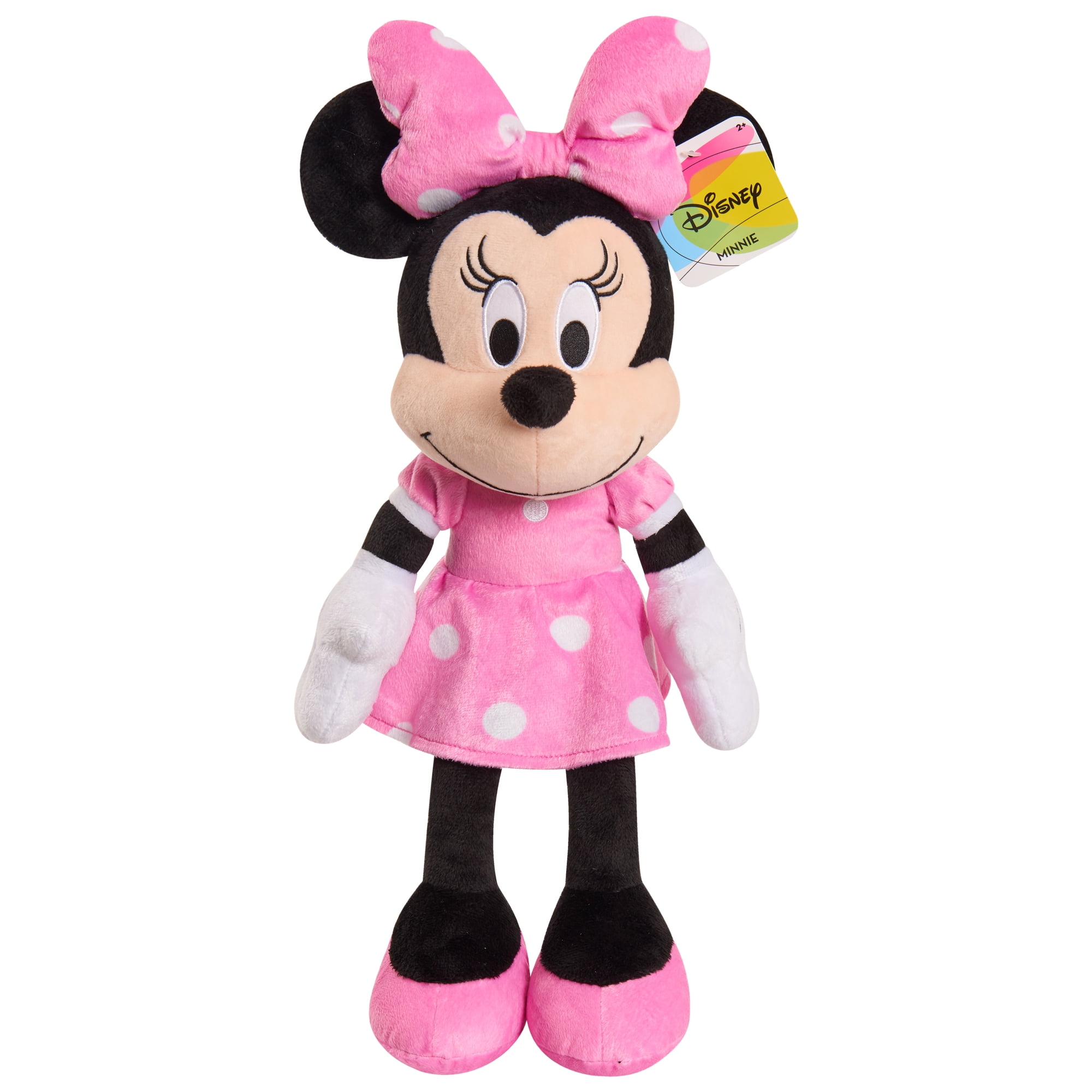 Disney Minnie Mouse 19-inch Plush Stuffed Animal, Kids Toys for Ages 2 up