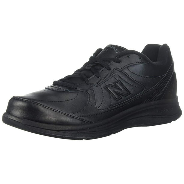 new balance men's mw577 black walking shoe - 14 4e us