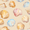 Watercolor Seashell, variant on FORMRS 1-Subject Spiral Notebook 8" x 5" College Ruled 60 Refillable Sheet A5 Hard Cover, 2 Pack, Pink Seashell