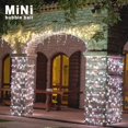 thumbnail image 2 of Solar String Lights Mini 30 LED 25.6ft Solar Patio Lights with 8 Modes Waterproof Crystal Ball String Lights for Lawn Party Wedding Garden Yard Outdoors (White), 2 of 6