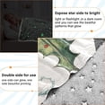 thumbnail image 5 of Christmas Penguins and Leaves Travel Blanket Pillow Compact Foldable Airplane Throw Blanket with Trolley Sleeve for Travel Camping, 5 of 8