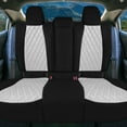 thumbnail image 4 of For Toyota Corolla 2020-2024 FH Group Custom Fit Neoprene Car Seat Covers Waterproof Gray - Rear Seat, 4 of 5