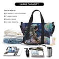 thumbnail image 4 of Travel Duffel Bag, Rainbow Astronaut Space Landscape Waterproof Carry On Overnight Tote Bags for Women/Men, Shoulder Weekender Gym Bag for Travel, Yoga, 4 of 5
