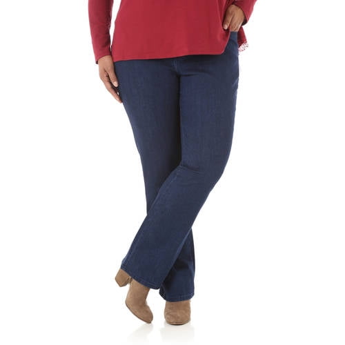 riders by lee womens plus size simply comfort denim walmart com riders by lee plus size jeans