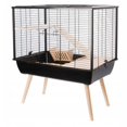 thumbnail image 1 of ZOLUX - ZOLUX Cage Neo Muki Gros Rongeurs H58, Noir, 1 of 1