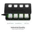 thumbnail image 5 of Hub Sabrint Hb-umls 4-p Interrupteurs Usb 2.0 Alimentation Électrique, 5 of 5