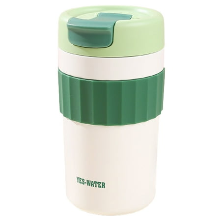 

jangslng 480ML Thermal Bottle High Capacity Leak-proof French-style No Odor Insulated Bottle for Outdoor