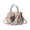 Khaki, variant on Purses and Handbags for Women Top Handle Satchel Leather Floral Shoulder Crossbody Bags Ladies Evening Party Tote Pink