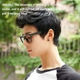 thumbnail image 4 of QualitChoice Boy Wigs Reusable Short Curly Stylish Realistic Solid Color Dyeable Toupee Night Parties Shopping Artificial Hair Black 1Set, 4 of 5