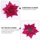 thumbnail image 2 of EeaseMX 7 piezas de flores artificiales decorativas con purpurina navideña., 2 of 8