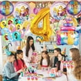 thumbnail image 3 of Princess Balloons Party Supplies 4th Big Number Decorations Decor Kit Birthday, 3 of 5