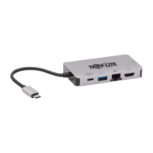 Estación de acoplamiento Tripp Lite U442-DOCK6-GY USB-C de doble pantalla
