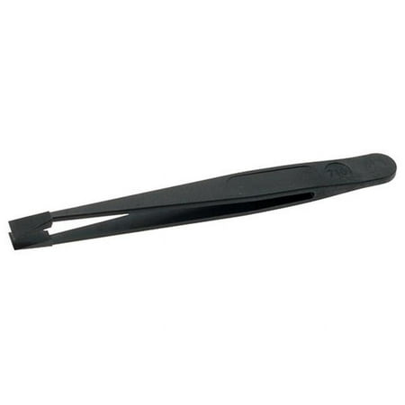Tweezer Straight Flat Broad 4-1/2in.L 18536