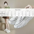 thumbnail image 2 of Casual Women's Height-Increasing Shoes, 1.8" Elevator Wide Toe Non-Slip Casual Sneakers, Sneakers for Women, 2 of 5