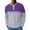 Dark Purple_14#721B, variant on Hearthz Mens Henley T-Shirts Long Sleeve Fall 3-Button Color Block Mens Compression Shirt Crewneck Baseball Jersey Men