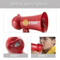 thumbnail image 4 of KUFptva Electric Firefighter RolePlay Megaphone Toy for Kids with Folding Handle and Shoulder Strap for Children Party, 4 of 7