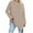 Khaki, variant on TKLPEHG Womens Tunic Tops Crew Neck Basic Tunic Tops Fall Tops Solid Color Casual Comfy Lightweight Loose Fashion Long Sleeve T Shirt Pullover (Blue,XL)
