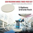 thumbnail image 3 of 1 Pcs Wool Felt Polishing Pad Wheel For Glass Stainless Steel, 3 of 4