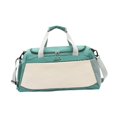 thumbnail image 3 of Bolsa de deporte perfecl para gimnasio y viaje lona impermeable Beige Verde 50 cm x 23 cm x 27 cm, 3 of 8