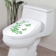 thumbnail image 4 of DIY Butterfly Flower Bathroom Home Decoration Wall Stickers Decorative Toilet Sticker Reliable Quality Durability(Black), 4 of 4
