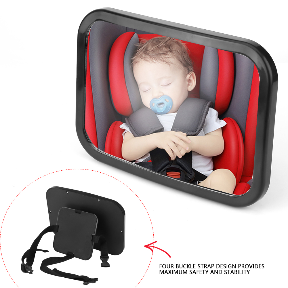 adjustable back seat baby safety mirror