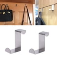 thumbnail image 2 of Stainless Steel Over Door Hook Kitchen Cupboard Drawer Cabinet Clothes Holder Or, 2 of 8