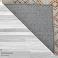 thumbnail image 3 of Washable Skid-Resistant Area Rug Geometric Multi 8' x 11', 3 of 9