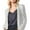 Silver, variant on Lroveb Sequin Blazer for Women Trendy Open Front Glitter Sparkly Jacket Party Club Long Sleeve Lapel Cardigan Coat