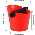 thumbnail image 3 of Coffee Knock Box for Espresso Coffee with Non-Slip Rubber- Red, 3 of 6