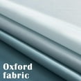 thumbnail image 2 of About you Teal Ombre Shower Curtain, Waterproof Fabric Shower Curtains for Bathroom, Modern Gradient Color Shower Curtain Set with Hooks, Hotel Style Machine Washable 72x72 inch, 2 of 6