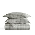 thumbnail image 6 of Duvet Cover Set - Ultra Soft & Breathable - Gray Polka Dot and Striped for Twin Size Bedding by Comfort Canopy, 6 of 13
