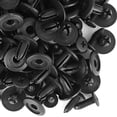 thumbnail image 3 of Jadeshay Sujetador, Remaches de plástico para automóvil, Sujetador de diámetro de Orificio de 6 mm, Clip de Pasador de Empuje para Parachoques de Guardabarros Ap (100 Piezas), 3 of 5