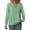 #03 Green 【Stock Up in Style: Mix & Match Any 2 Colors】, variant on Women's V Neck Long Sleeve Loose Fit Sweatshirt Pullover Top Shirt Solid Color Casual Daily Wear Loungewear Travel Outfits Fashion Essential Gift for Women | Ihhddx,Blue L