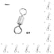 thumbnail image 1 of Eigraketly Conector de pesca Flexible Rotación de 360 ​​grados Cobre duradero Cojinete de bolas Barril Conectores a presión Alta resistencia Type1 NO1, 1 of 6